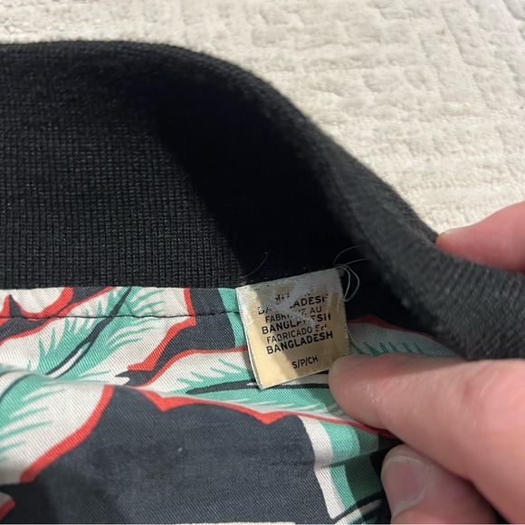 Levi Strauss Reversible Tropical Print Jacket Men's Small - Picture 9 of 9